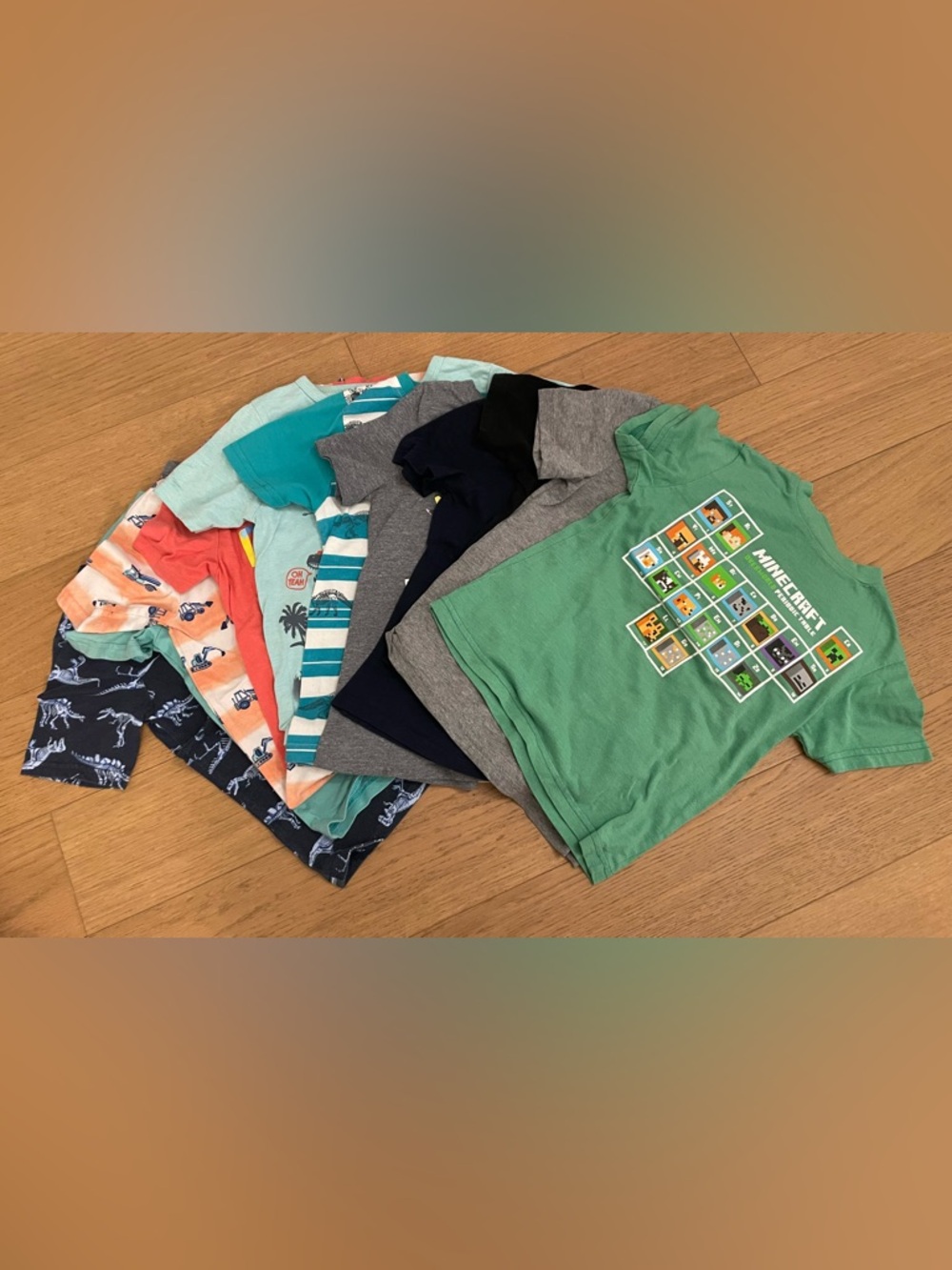 Kids Short Sleeve Graphic Tee Pack 11 piece T-Shirt Bundle Kids Size 5T